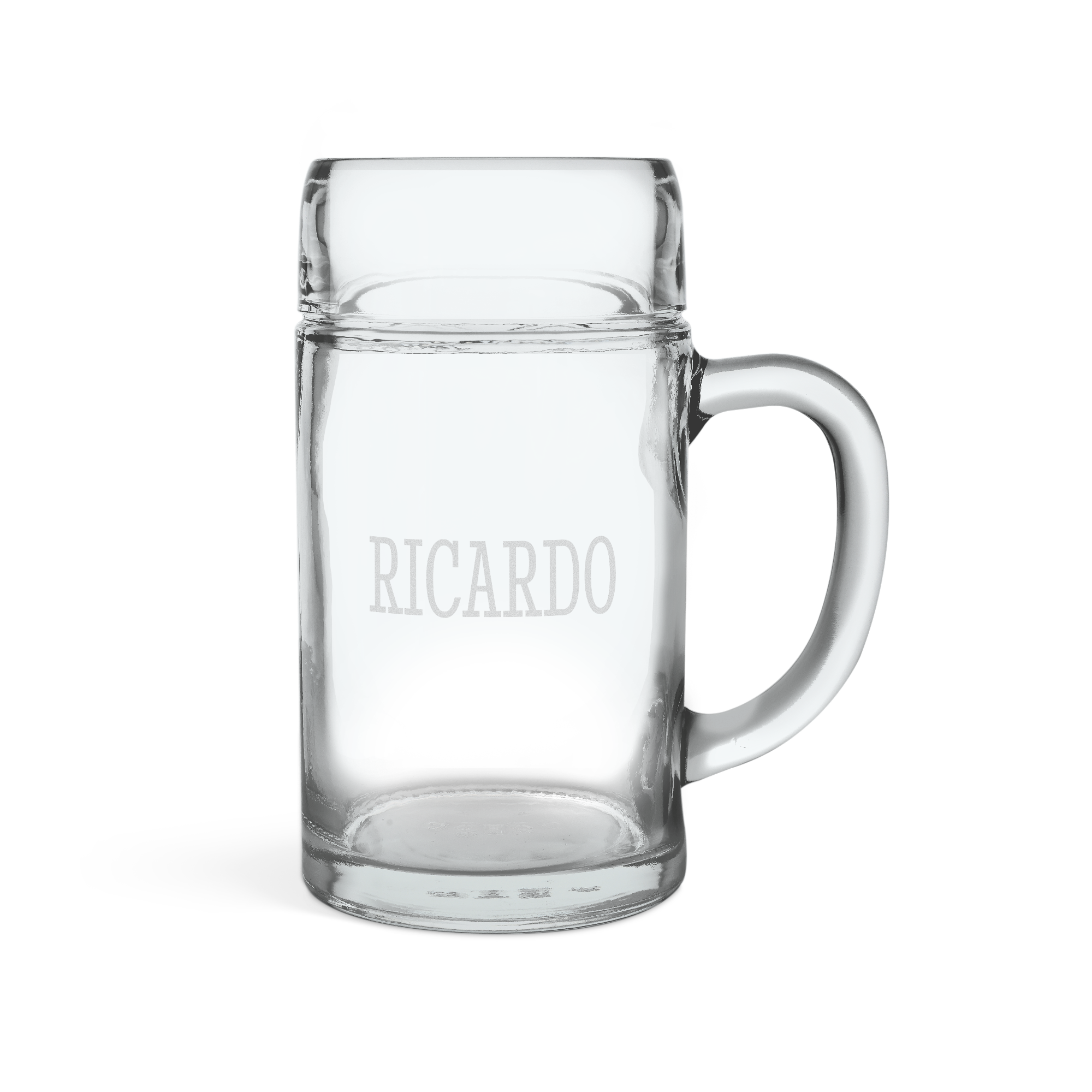 Copo de cerveja 1L gravado