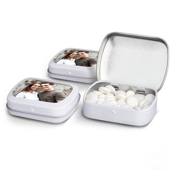 Peppermints in tin - set of 10