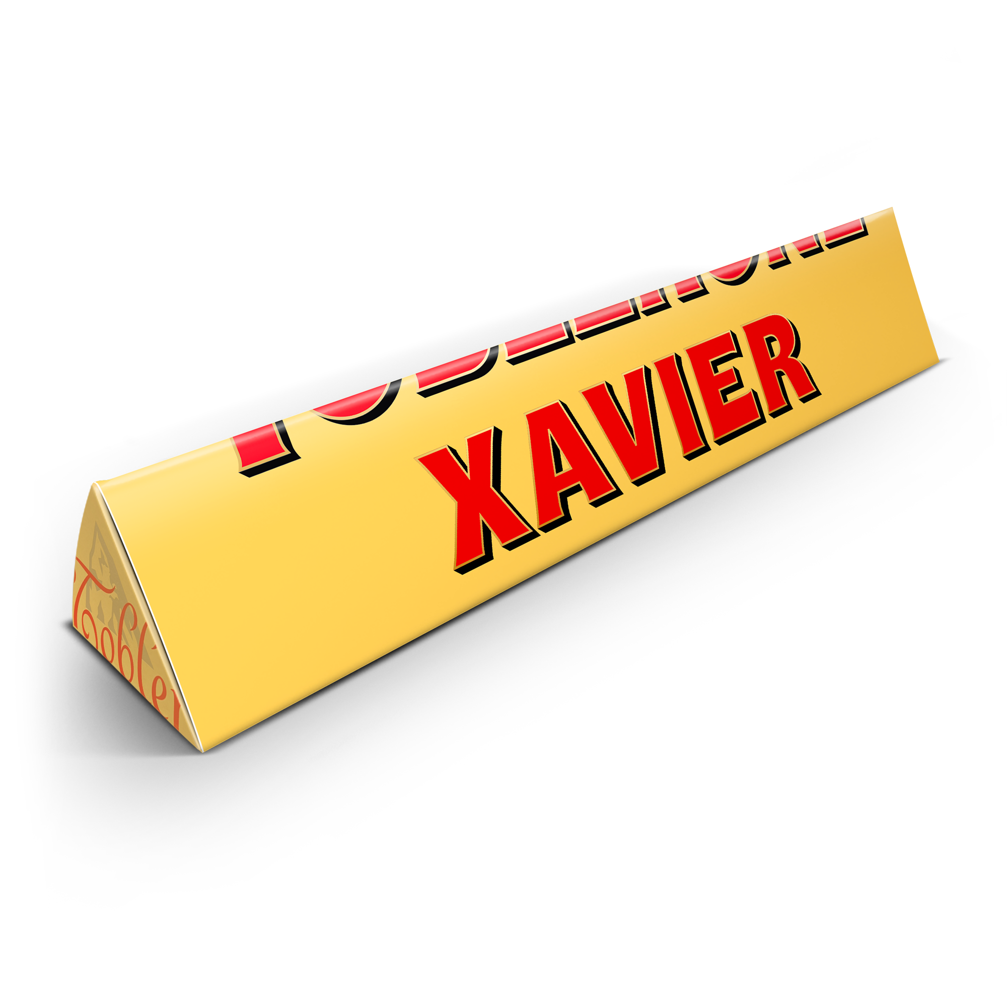 Barra Toblerone com nome e foto - Grande