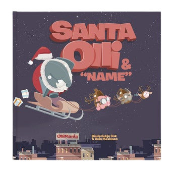 Personalised Ollimania book - Santa Olli - XXL version