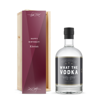YourSurprise- Vodka i lyxig trälåda