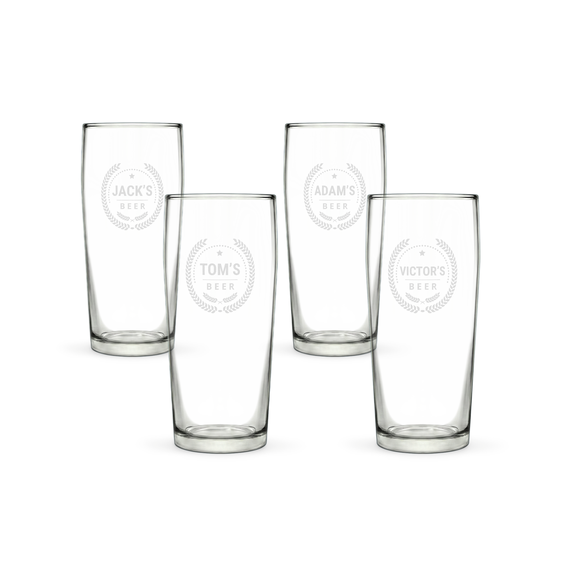 Graviran mini pivski kozarec