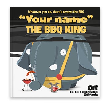 Personalised Ollimania BBQ King book