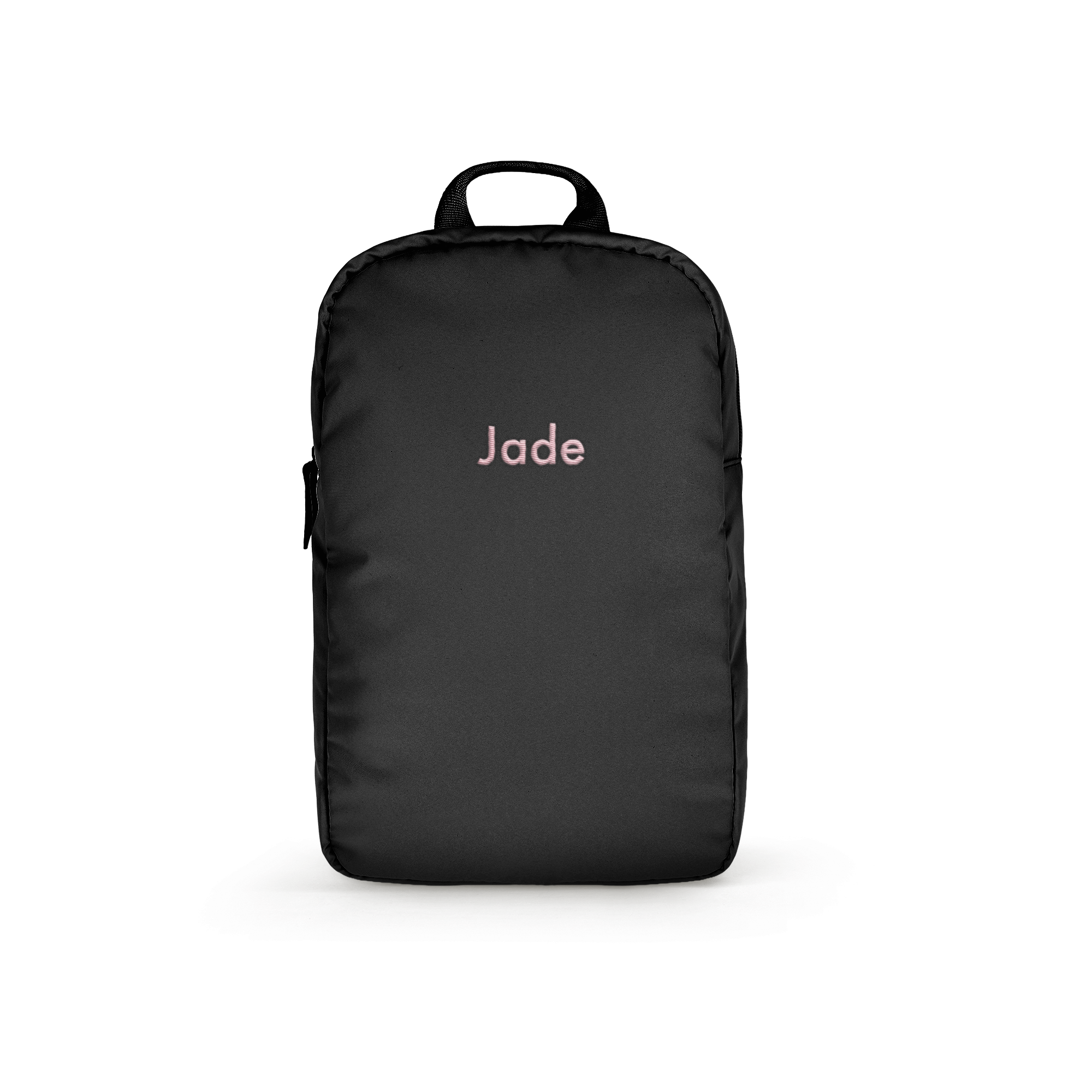 Sac à dos enfant personnalisé - brodé - Noir - style bouffant