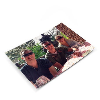 Ansichtkaart met foto