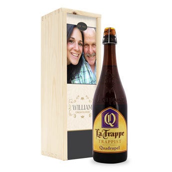 La Trappe Quadrupel öl - Custom box