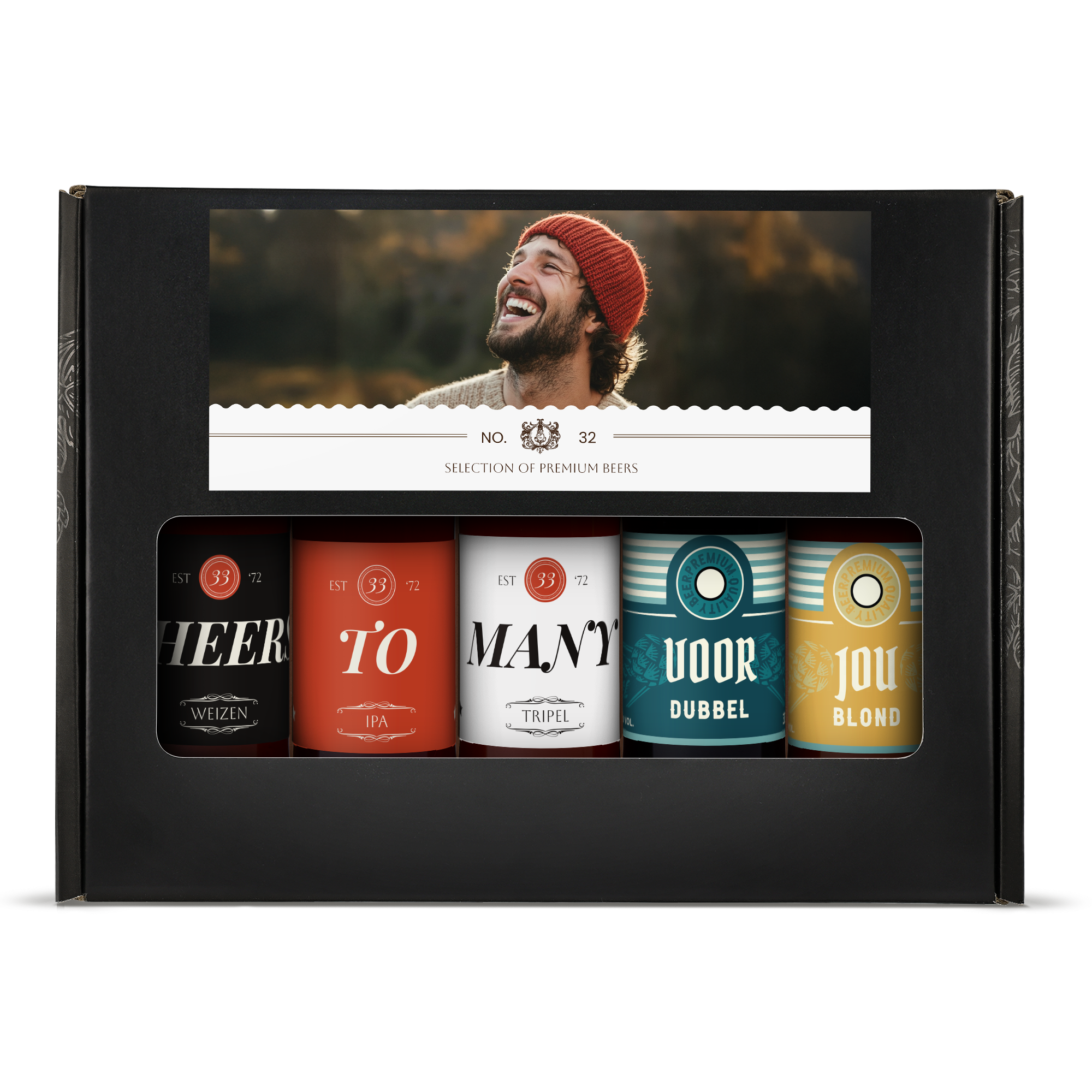 Coffret bière - 5 bières dans un super coffret cadeau