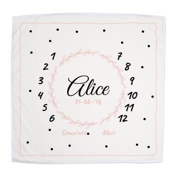 Couverture bébé - Mes jalons