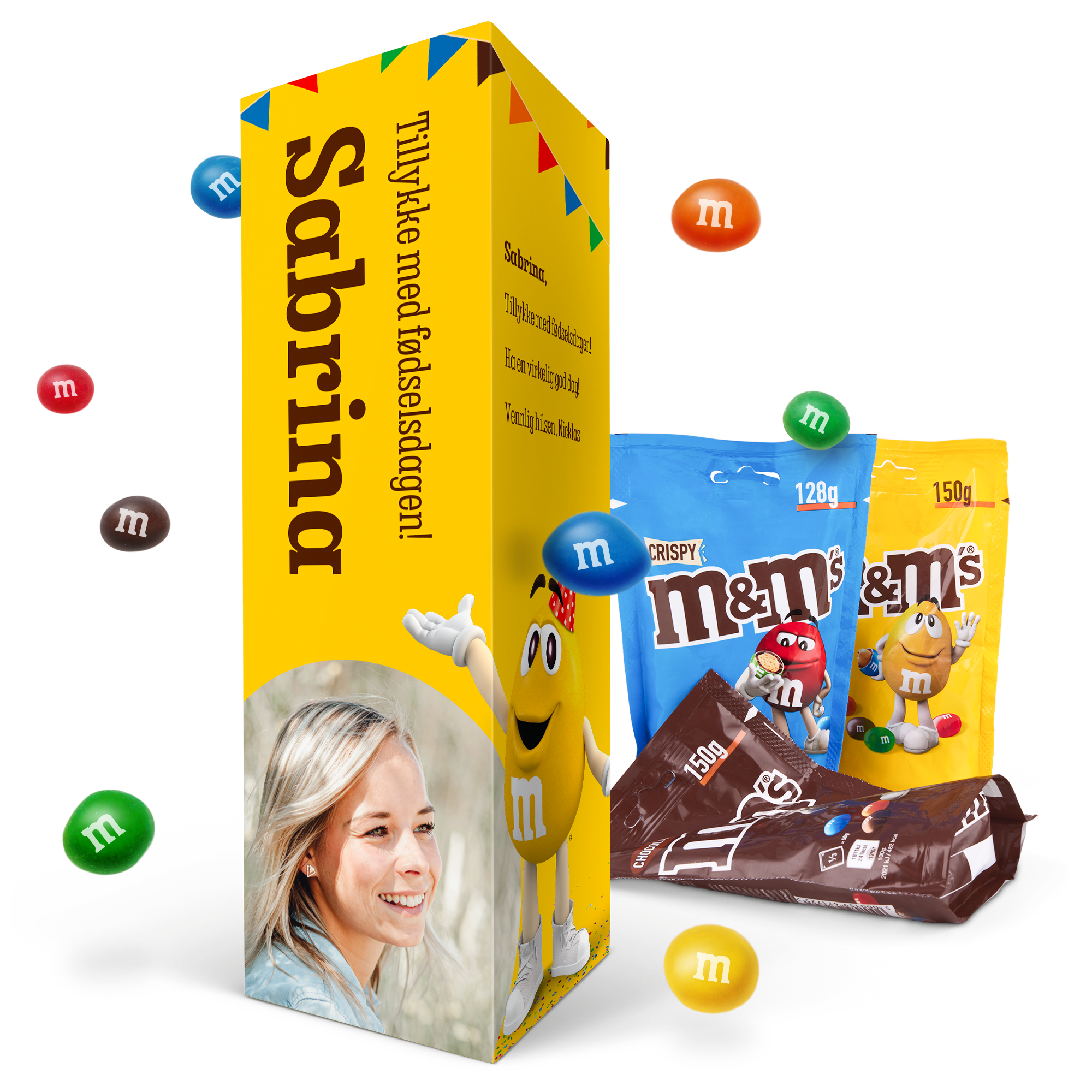 M&M's chokoladegave