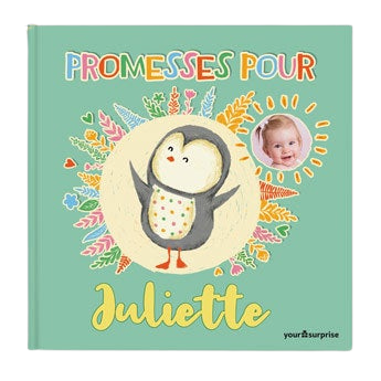 Promesses pour - Livre personnalisé avec couverture souple