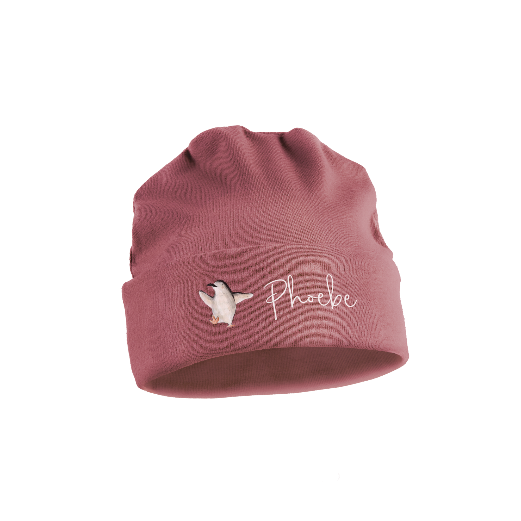 Baby Hat - Printed - Pink