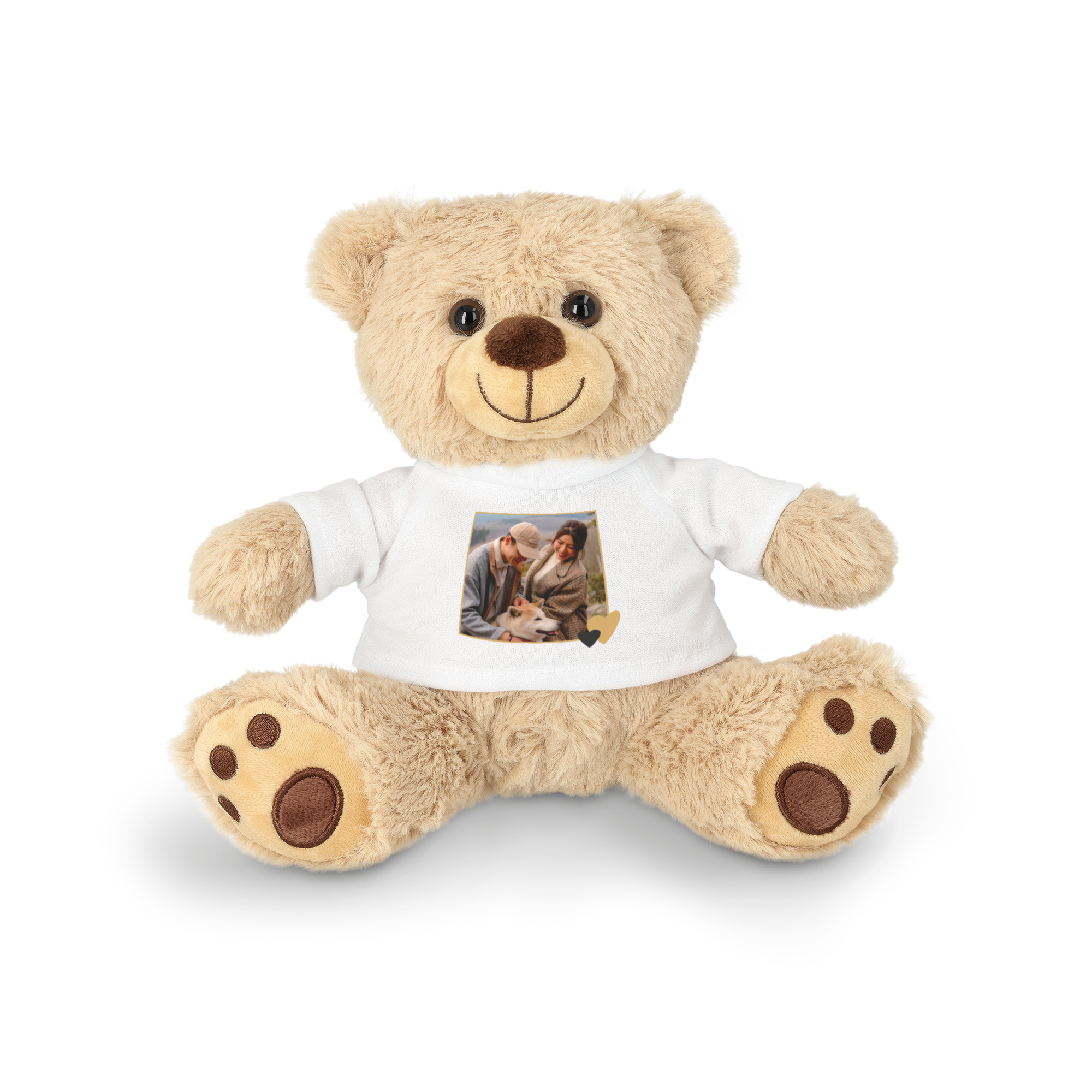 Knuffelbeer met foto - Teddybeer - 20 cm