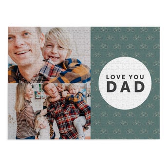 Personalised jigsaw puzzle - Father's Day - 500 pcs