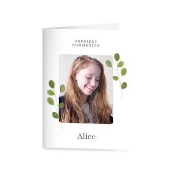 Carte de communion - M - vertical