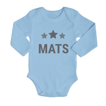 Baby Body Hellblau - Langarm