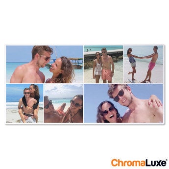 Chromaluxe Aluminium photo - White - 60x30 cm