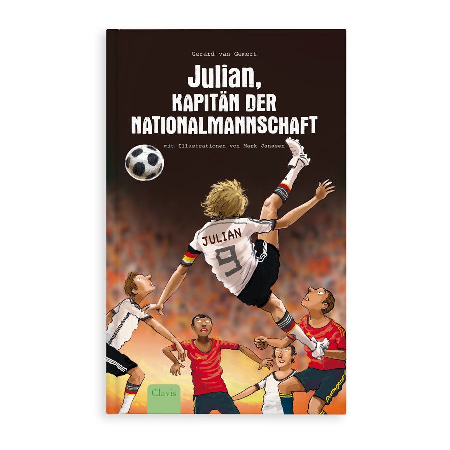 EM 2021 Fußballbuch - Kapitän der Nationalmannschaft (Hardcover)