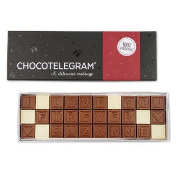 Čokoládový telegram - 30 znakov