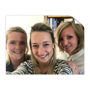 Plakat med foto - 80 x 60 cm