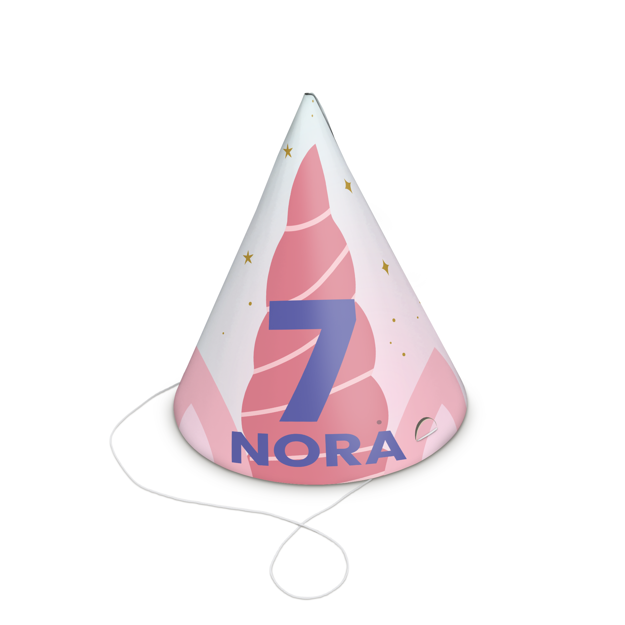 Chapéus de festa personalizados - 8 peças