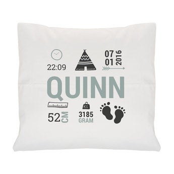 Cojín - Regalo de nacimiento
