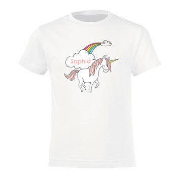 Personalised t-shirt - Children - Unicorn - 2 yrs