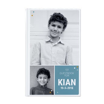 Trykt Holy Communion gæstebog - indbundet