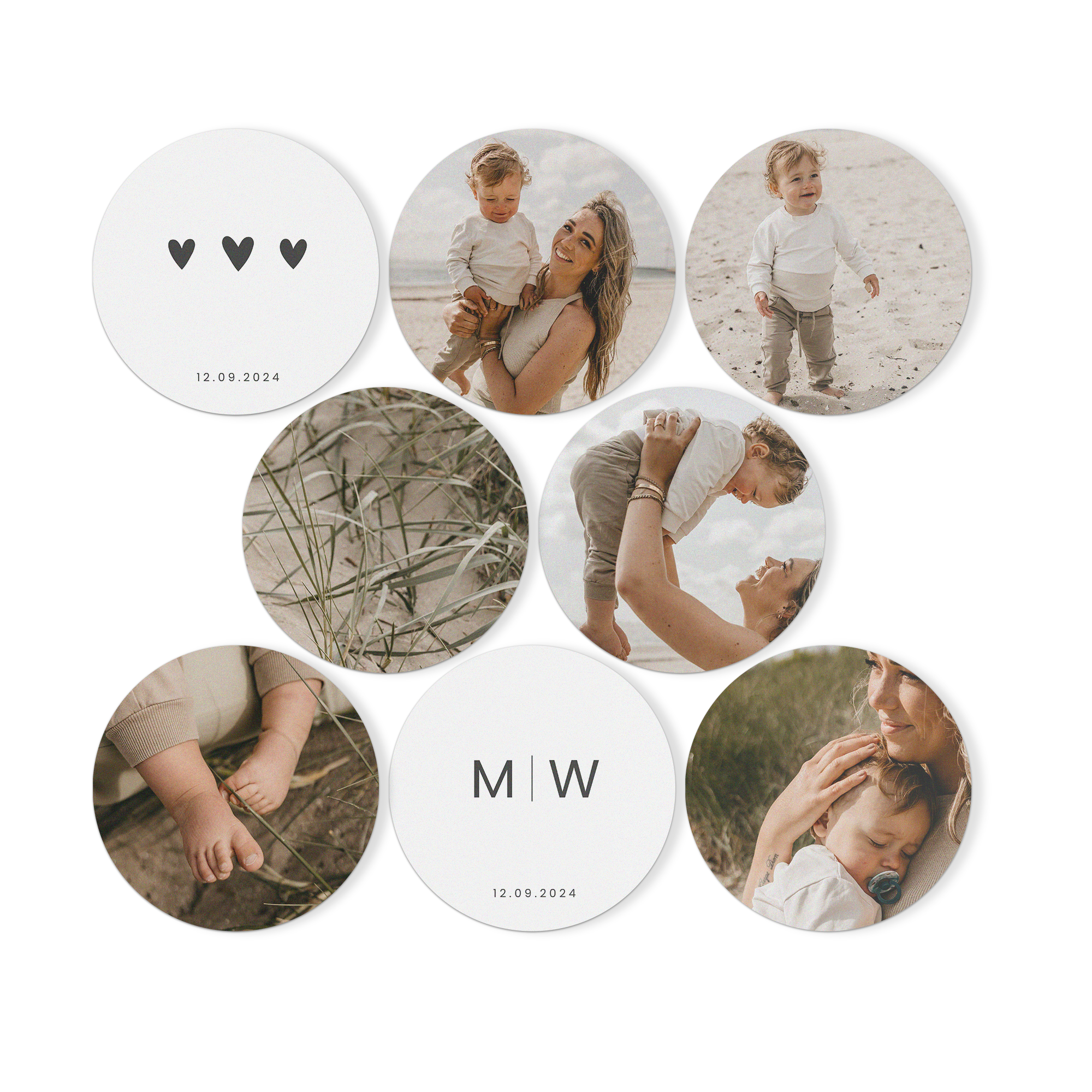 ```markdown
**Personalisierte Forex-Wanddeko** – rund – 8 Stück
```