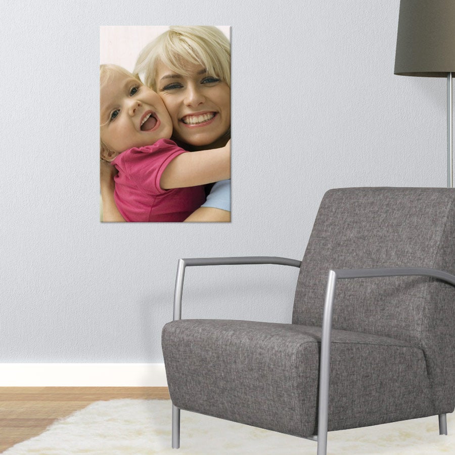 Photo on wood - panel