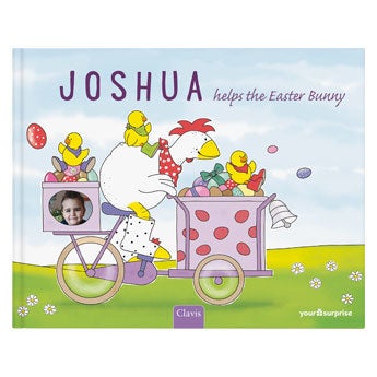 Personalised book – Helping the Easter Bunny - Hardcover