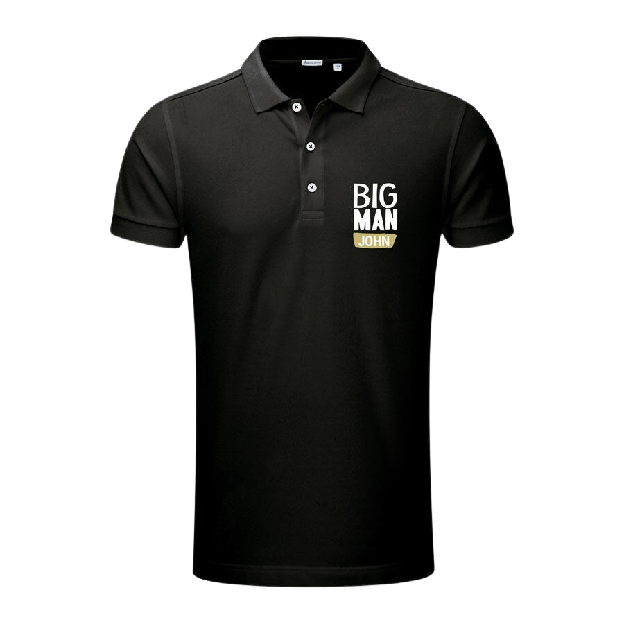 Vlastné polokošeľa - Men - Black - XXL