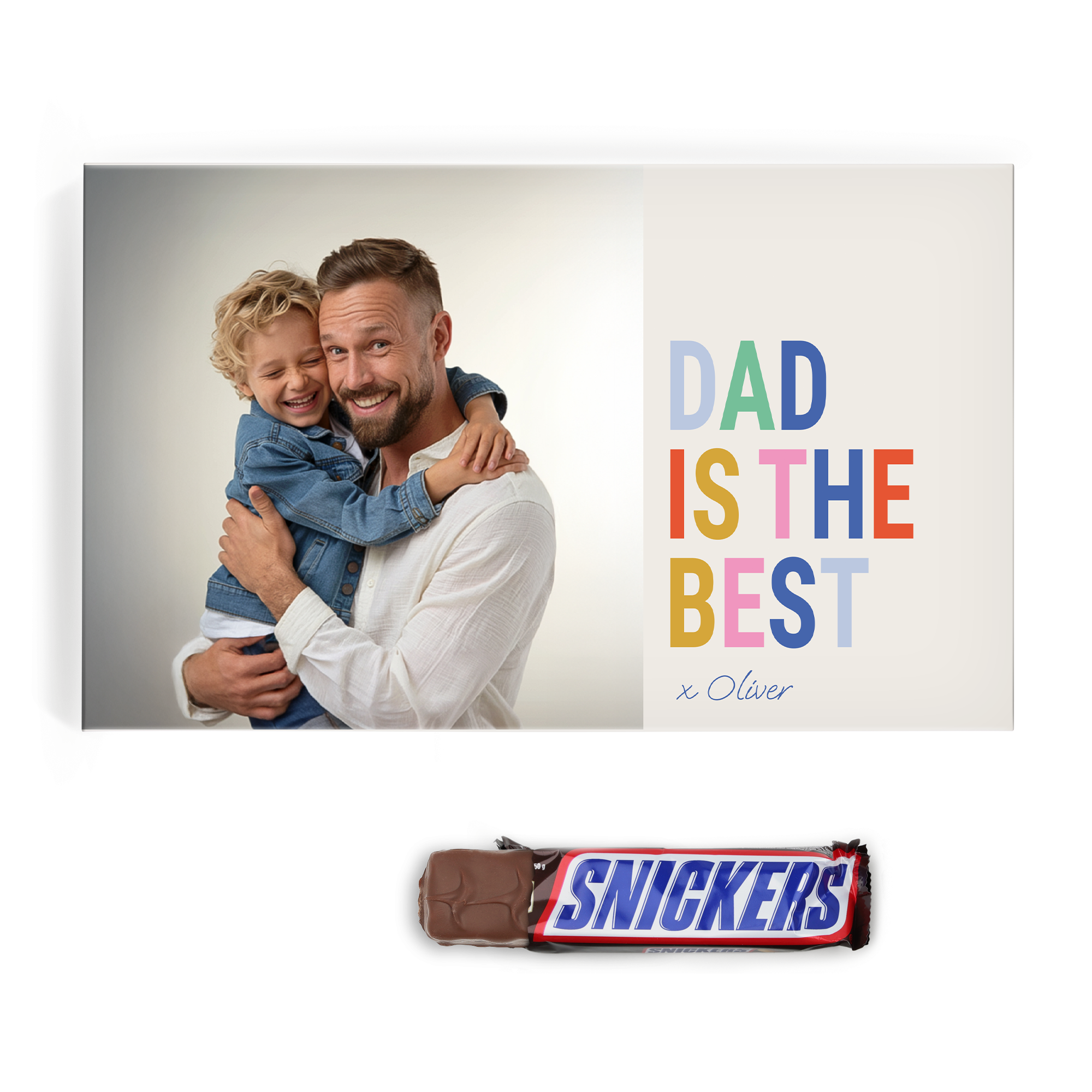 Personalised Snickers gift box