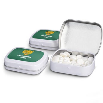 Peppermints in tin - set of 100