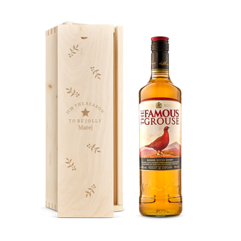 Whisky Famous Grouse - Personalizovaná krabica