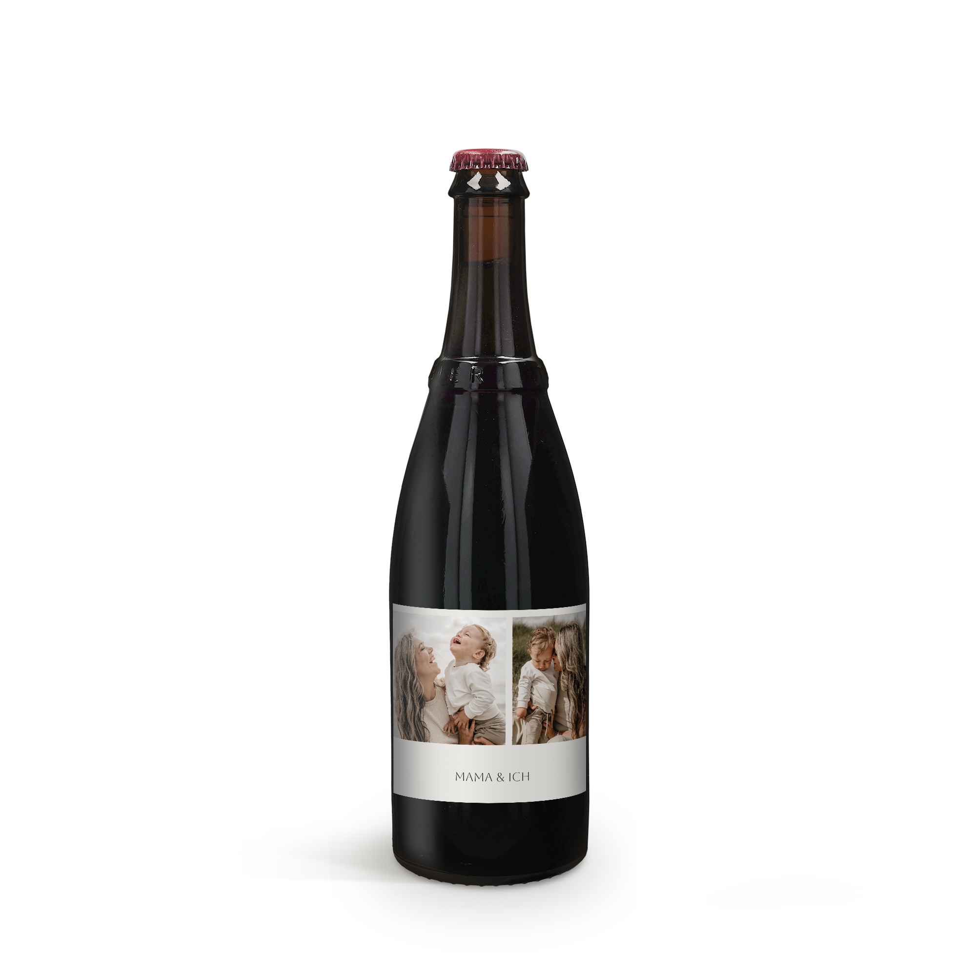 Westmalle Dubbel Bier - Etikett - 750 ml