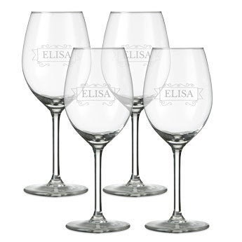 White Wine Glasses (set of 4)