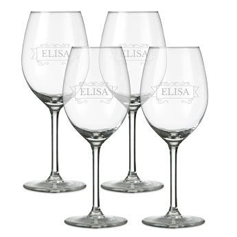Verres à vin blanc (4 pièces)