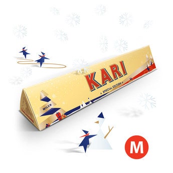 Toblerone sjokolade - Jul