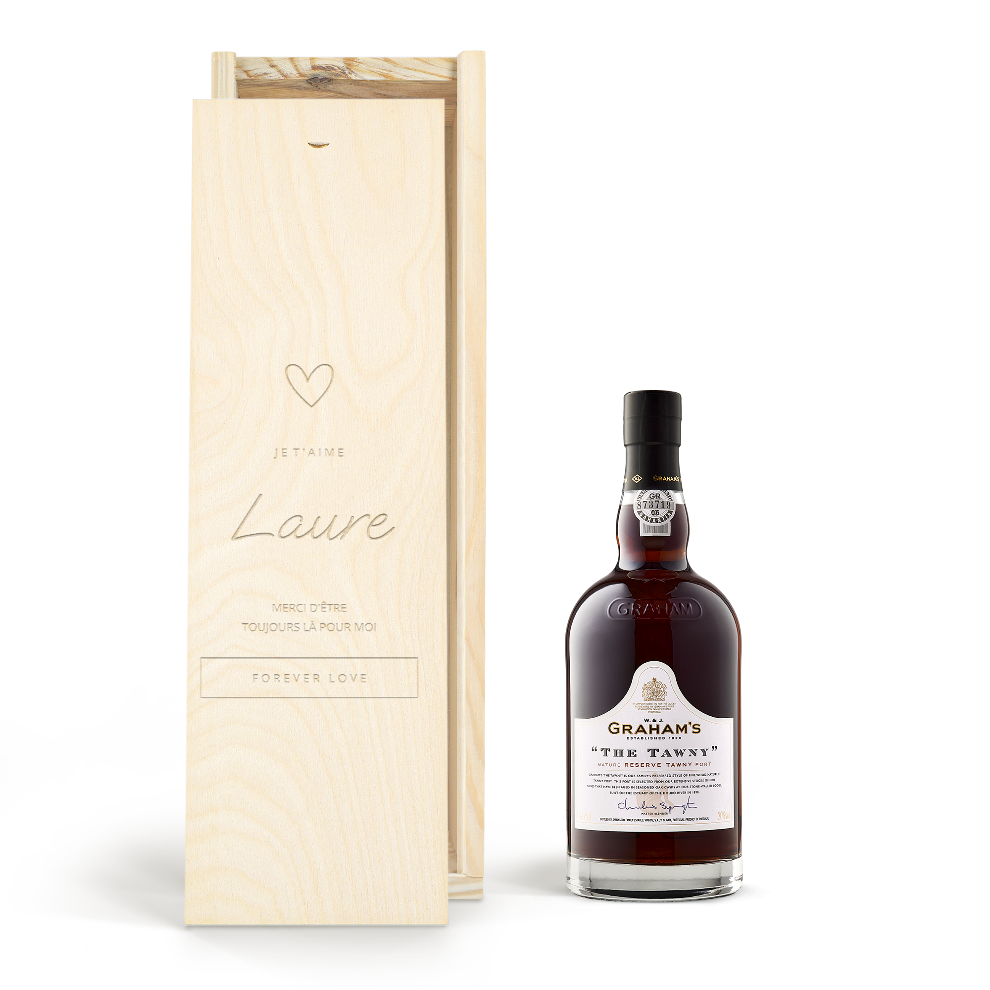 Porto Graham's The Tawny Reserve - Coffret gravé