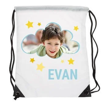 Bolsa  con cordones con foto