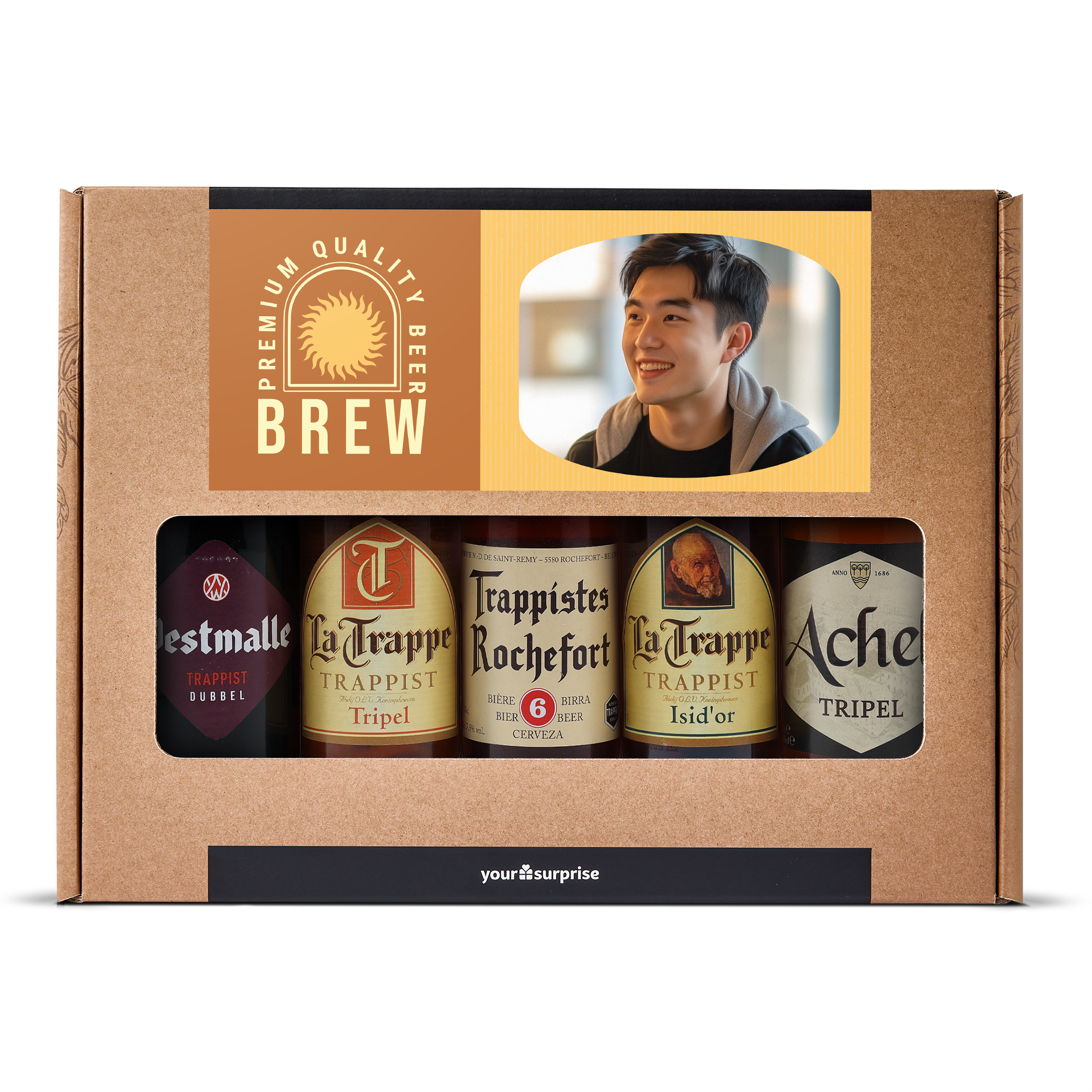 Coffret à bière personnalisé