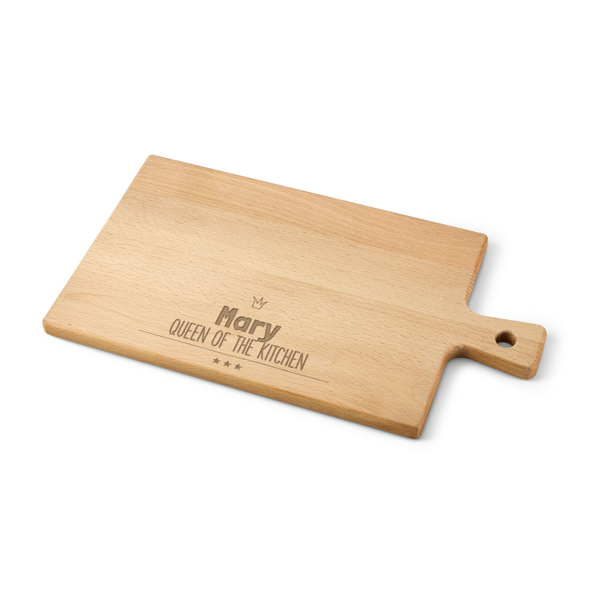 Custom wooden serving platter
