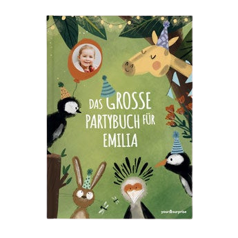 Personalisiertes Buch - Das Große Partybuch - Hardcover