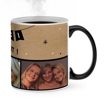 Mug en émail personnalisé