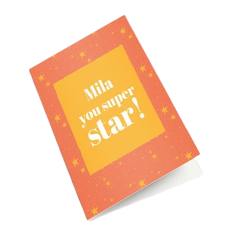 Személyre szabott érettségi kártya - M - függőleges