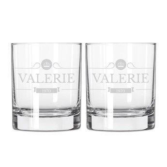 Whiskey glass - 2 pieces