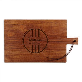 Brotschneidebrett - Teak - Rechteck horiz. (L)