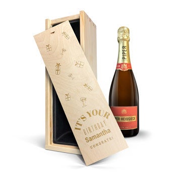 Personalizované šampanské Piper Heidsieck Brut - 750 ml