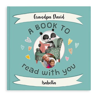 Personalised book - A book to read with you - Grandpa - Hardcover