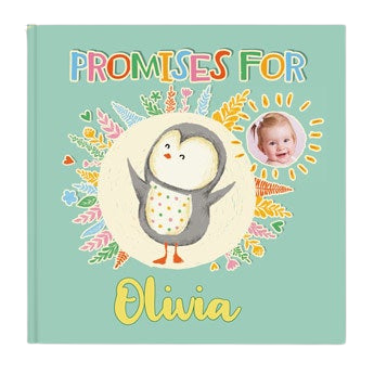 Personalised baby book - Promises for - Hardcover